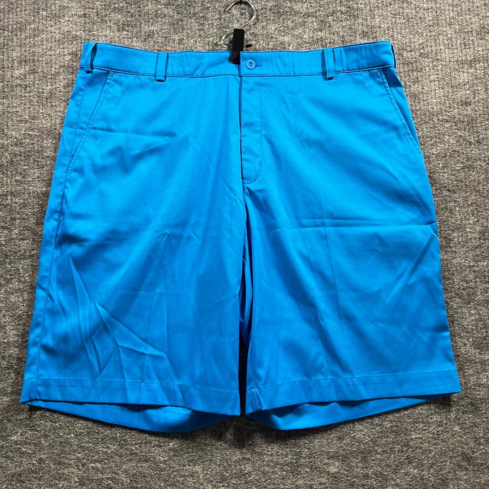 Nike Golf Tour Performance Dri-FIT Shorts Mens 38 Blue Flat Front